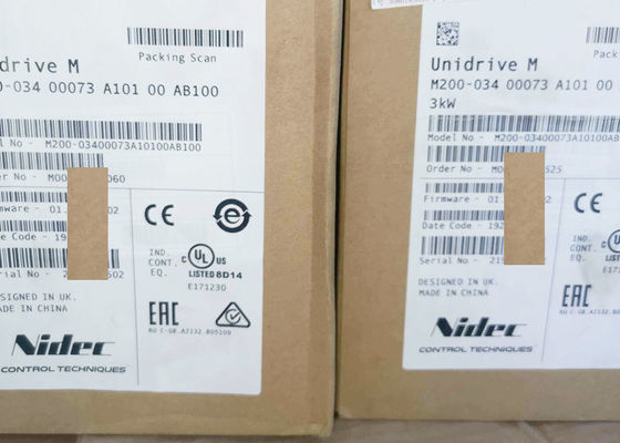 IL CA di M200-03400073A Unidrive M200 determina l'input trifase 50/60Hz nuovo