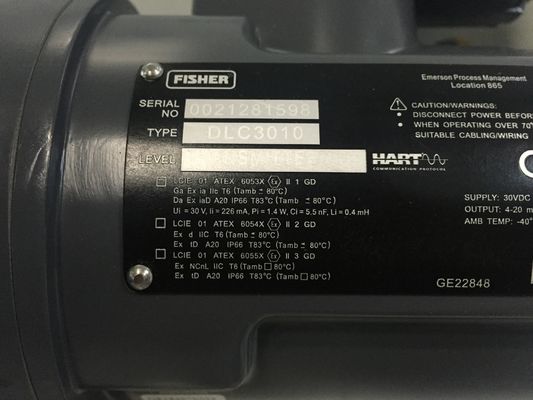 DLC3010 Fihser HART 249W Controller di livello digitale 12 ~ 30V DC