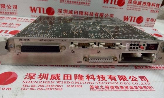 6DD1600-0AC0 SIEMENS SIMATIC TDC, CPU555 modulo di processore a 64 bit con PROFINET IRT
