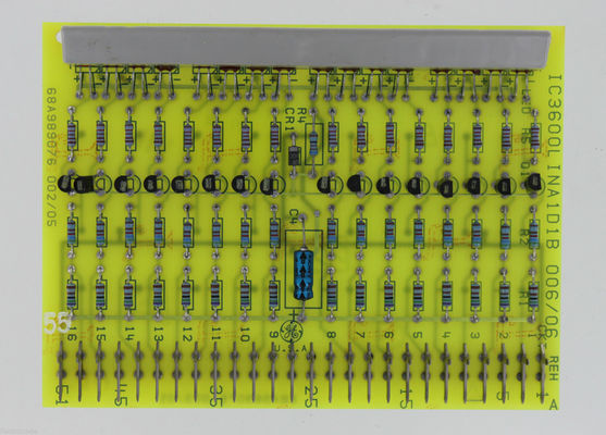 Carta di indicazione luminosa GE FANUC contrassegnata IC3600LINA1 per la serie Mark I / Mark II