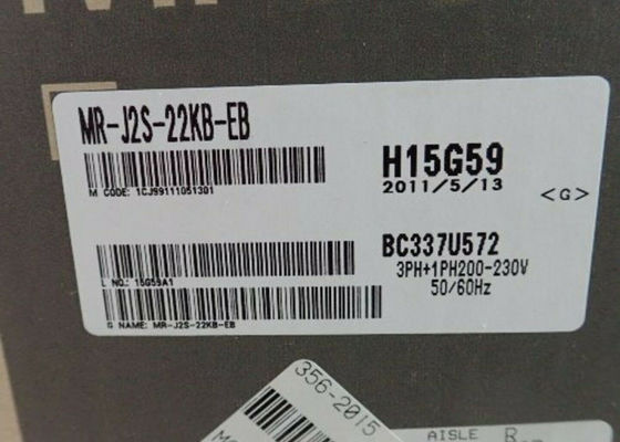 MITSUBISHI Industrial AC SERVO DRIVE MR-J2S-22KB-EB 22KW MR-J Servo Amplificatore 400V NUOVO