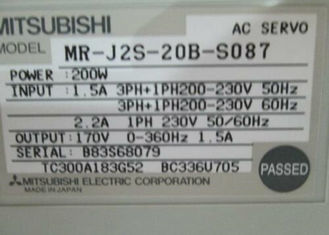 MR-J2S-20B-S087 Mitsubishi Industrial 200W Servo DriveAC AMPLIFICATORE 170V 360Hz 1.5A