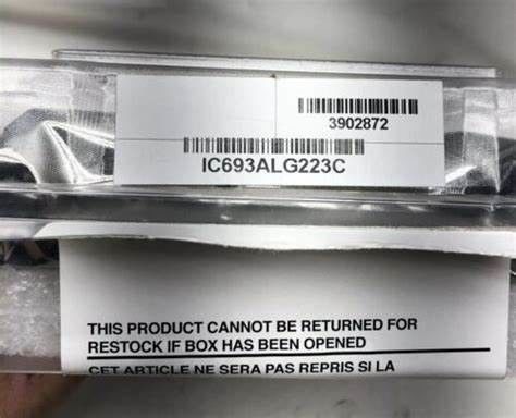 GE IC693ALG223C 4 a 20 MA Applicazioni a 20 MA, 0 a 20 MA o 4 a 20 MA potenziate