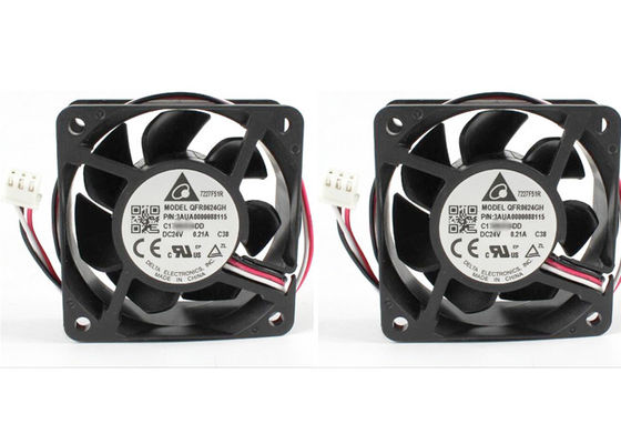 3AUA0000088115 Lunga durata del ventilatore assiale QFR0624GH del ventilatore interno 24VDC