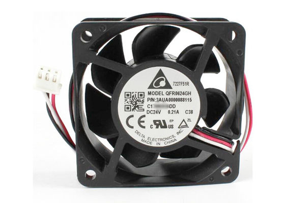 3AUA0000088115 Lunga durata del ventilatore assiale QFR0624GH del ventilatore interno 24VDC