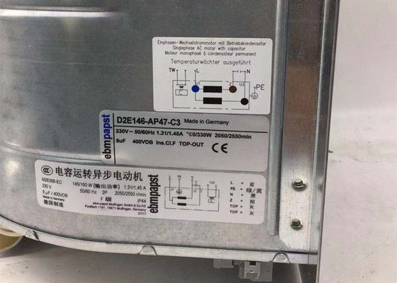 D2E146-AP47-C3 EBMPAPST Ventilatore centrifugale industriale 300/330W 400VDB 2050/2550RPM 230V Nuovo