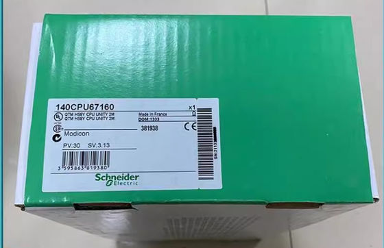 140CPU67060 Modicon Quantum PLC CPU Single Slot 80486 Processore con sistema matematico