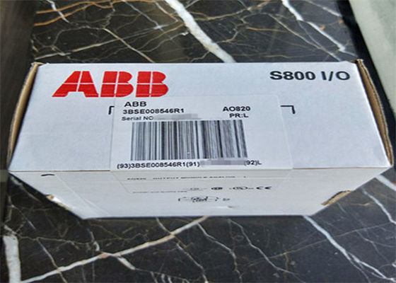 ABB AO820 3BSE008546R1 Modulo di uscita analogica AO820 S800 Serie Modulo I/O 4x1 ch