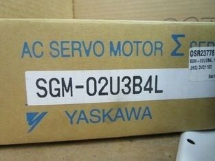 SGM-02U3B4L Yaskawa AC servomotore SGM-02U3B4L 200W 200V 2 Amp 3000r/min