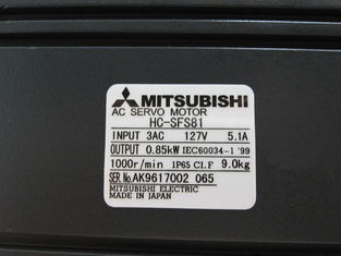 Mitsubishi AC Industrial Motor HC-SFS81 / HC-SFS81B Servomotore 0.85kw IN STOCK