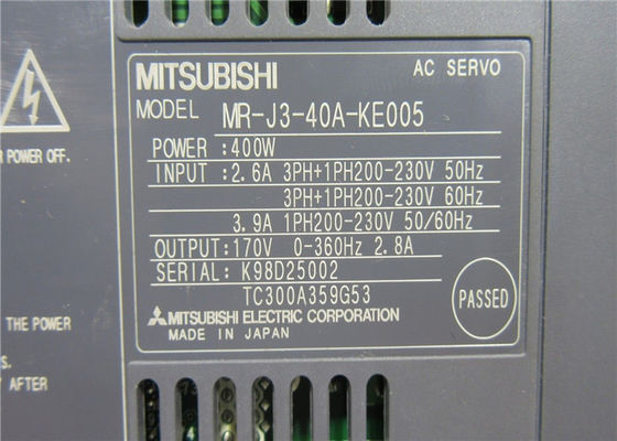 Nuovo Mitsubishi MELSERVO-J3 400W AC amplificatore MR-J3-40A-KE005 Servo driver industriale