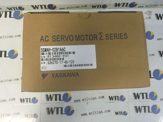 Yaskawa AC Industrial Servo Motor SGMAH-02B1A6C 200W 200V NUOVO