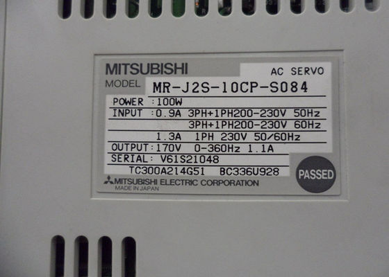 MITSUBISHI Servo Controller MR-J2S-10CP-S084 3 fasi Servo Motor Driver Industriale