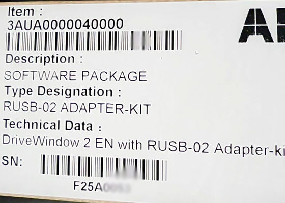 3AUA0000040000 RUSB-02 DriveWindow 2.X EN Debugging Tool Nuovo in scatola