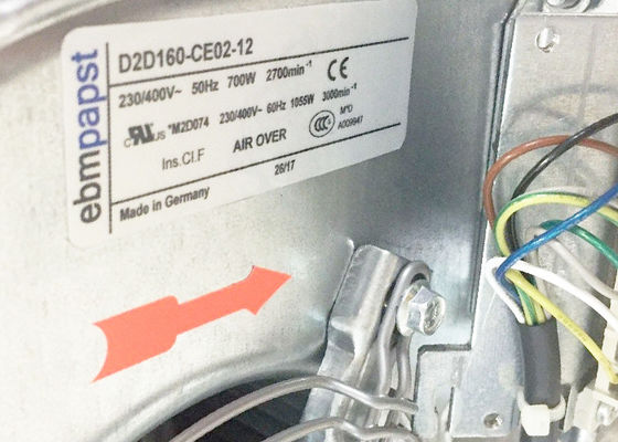 68281334 D2D160-CE02-12 AC Ventilatore centrifuga D2D160-BE02-12 Fan unit ALCL-2X-X
