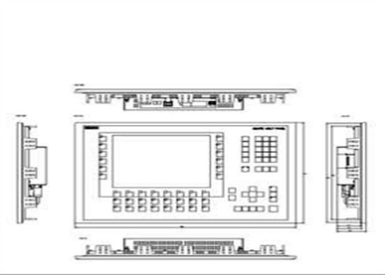 6AV6 643-0DD01-1AX1 SIEMENS SIMATIC MP 277 10 CLAVE MULTI PANEL