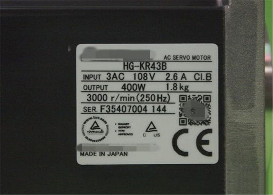 Nuovo freno Mitsubishi HG-KR43B HG-KR43 AC Servo Motor J4 Serie 400W