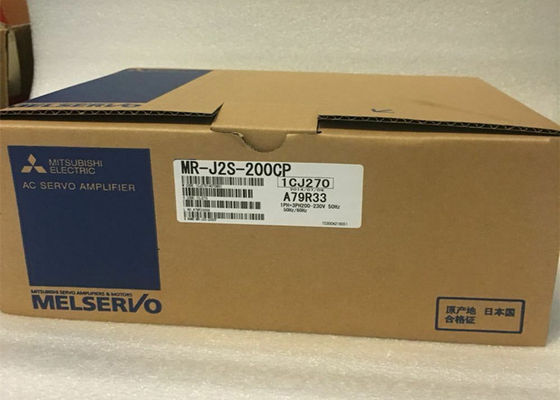 Servo regolatore industriale dell'amplificatore del motore del driver MR-J2S-200CP di 2KW MITSUBISHI NUOVO in AZIONE