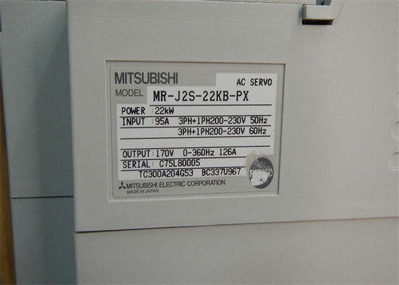 MITSUBISHI 22KW AC Servo Amplificatore MR-J2S-22KB-PX 3 fasi Servo Industrial Drive 400V NUOVO