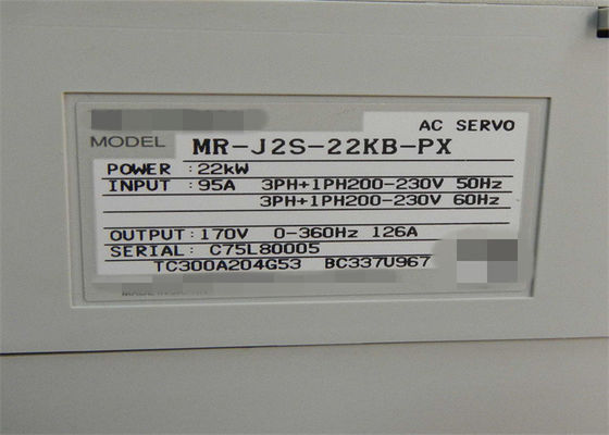 MITSUBISHI 22KW AC Servo Amplificatore MR-J2S-22KB-PX 3 fasi Servo Industrial Drive 400V NUOVO