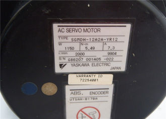 Motore servomotore industriale Yaskawa Motore servomotore elettrico CA 1150W 7.3A SGMDH-12A2A-YR12