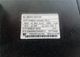 Servomotore industriale Yaskawa Electric 4500 W 1500 RPM SERVOMOTORE SGMDH-45A2B-YR14