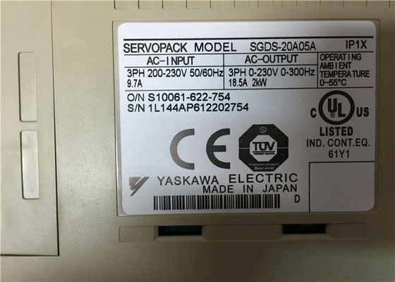 Yaskawa SGDS-20A05A Prodotto di controllo logico programmabile SERVO DRIVE 200V