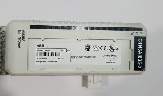 ABB AI835A 3BSE051306R1 Modulo digitale IO per le misurazioni di termocoppia/mV