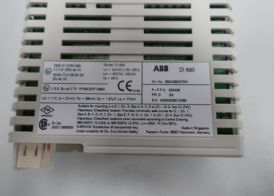 ABB DI890 3BSC690073R1 Interfaccia di sicurezza intrinseca Canali isolati galvanici individualmente