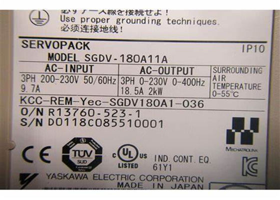 Brand Yaskawa SGDV-180A11A Servoamplificatore AC 200V Nuovo originale