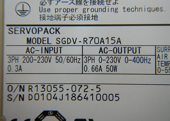 SGDV-R70A15A 200V Yaskawa Nuovo servo amplificatore CA in scatola originale