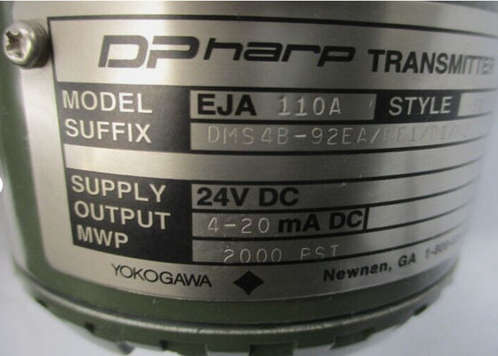 Yookagawa EJA110A-DMS4B-92EA/FF1/D1/K2 24VDC 2000PSI NSNP stile S1 trasmettitore di temperatura e pressione