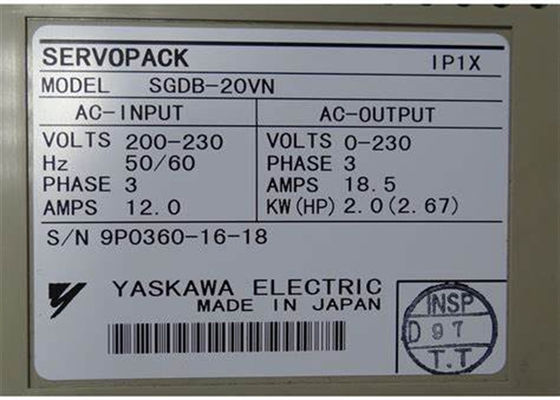 Nuovo Yaskawa AC Servo Drive SGDB-20VN originale Nuovo in scatola