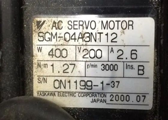 Yaskawa SGM-04A3NT12 Servomotore industriale Nuovo in Originale