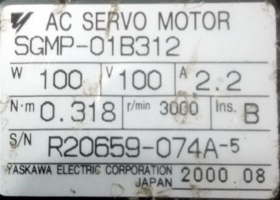 SGM-01B312 Brand Yaskawa AC Servo Motor Nuovo originale in scatola 100V