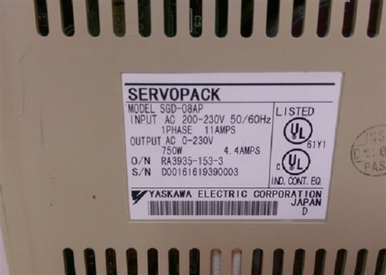 Yaskawa SGD-08AP Servopack Servo Drives Original Box Nuovo di zecca