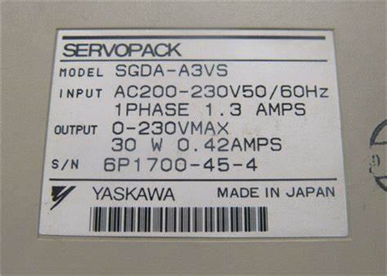 Yaskawa SGDA-A3VS Servo Drives Serie Sigma Nuovo in scatola