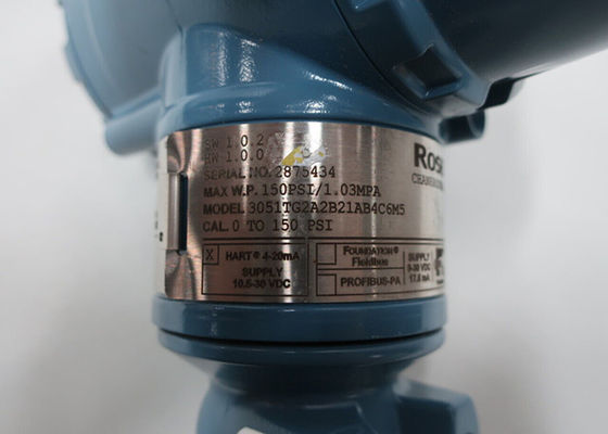 ROSEMOUNT 3051TG2A2B21AB4C6M5 Trasmettitore di pressione 0-150PSI 10,5-30V-DC