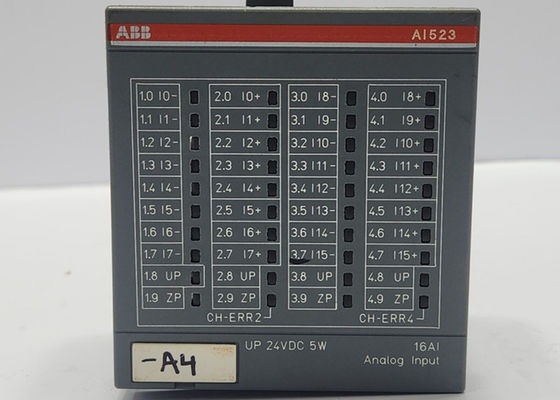 ABB AI523 1SAP250300R0001 AI523: S500 Modulo di ingresso analogo 16 AI: U, I, RTD, DI.