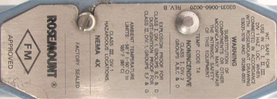 ROSEMOUNT 3051CG4A22A1AB4K5 Trasmettitore di pressione 300PSI 10,5-55V-DC