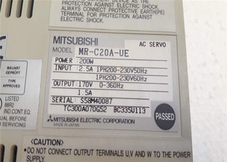 Mitsubishi 3 fase amplificatore industriale MR-C20A-UE Servo Motor Drive 200W uscita 1.5A 3AC