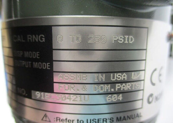 EJA110A-DUS4B-92EA/FF1/K2/D1 10.5-42VDC 2300PSI Trasmettitore di pressione NSNP