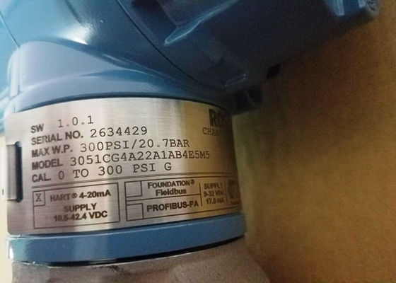 ROSEMOUNT 3051CG4A22A1AB4E5M5 Trasmettitore di pressione 300PSI 10,5-42,4VDC