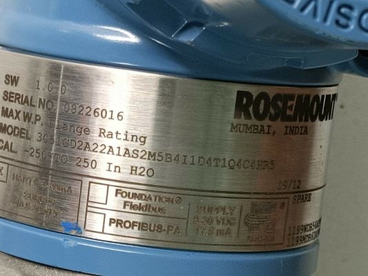 Rosemount 3051CD2A22A1AS2M5B4I1D4T1Q4C4HR5 Trasmettitori di pressione intelligenti