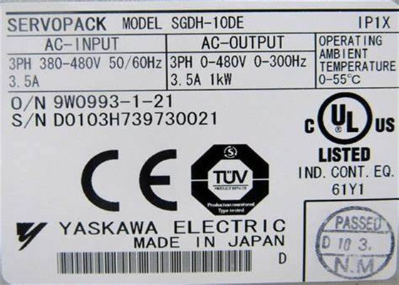 Yaskawa SGDH-10DE AC Servo Amplificatore Nuovo di zecca in scatola originale