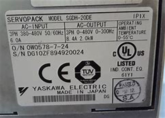 Yaskawa SGDH-20DE Industrial Servo Drives Nuovo originale