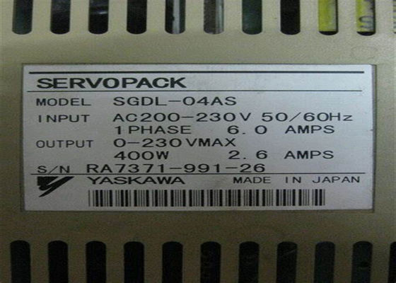 Yaskawa Servo Drives SGDL-04AS Serie SGDL Nuovo originale