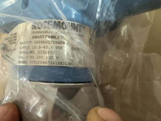 ROSEMOUNT 3051CD4A73A1SKDL4M5 Trasmettitore di pressione differenziale 0-100 PSI D