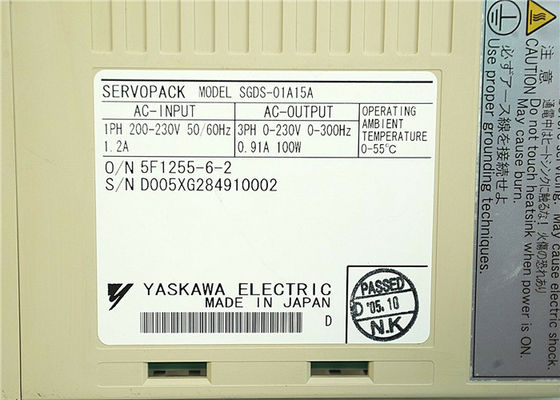 Yaskawa Sigma Serie 3 SGDS-01A15A Servo Drives AC Nuovo di zecca