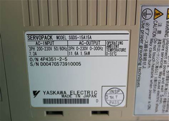 Giappone Yaskawa SGDS-15A15A Servo Drive Nuovo in scatola originale